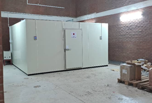 Completion of Delivery and Installation of Cold Room for the Programme for COVID-19 Crisis Response Emergency Support to the Republic of Malawi