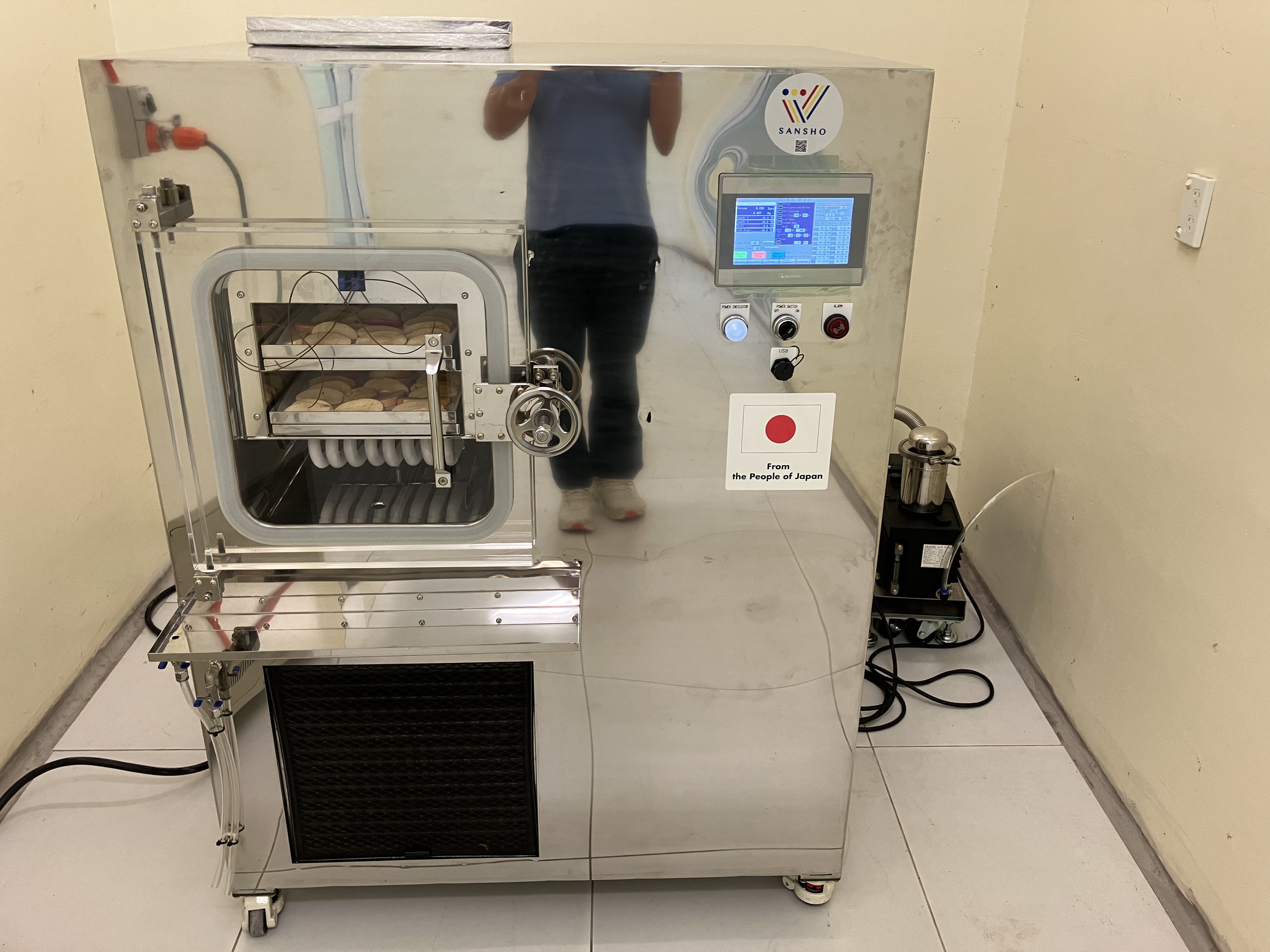 Completion of Delivery of Food Processing Equipment to the Independent State of Samoa