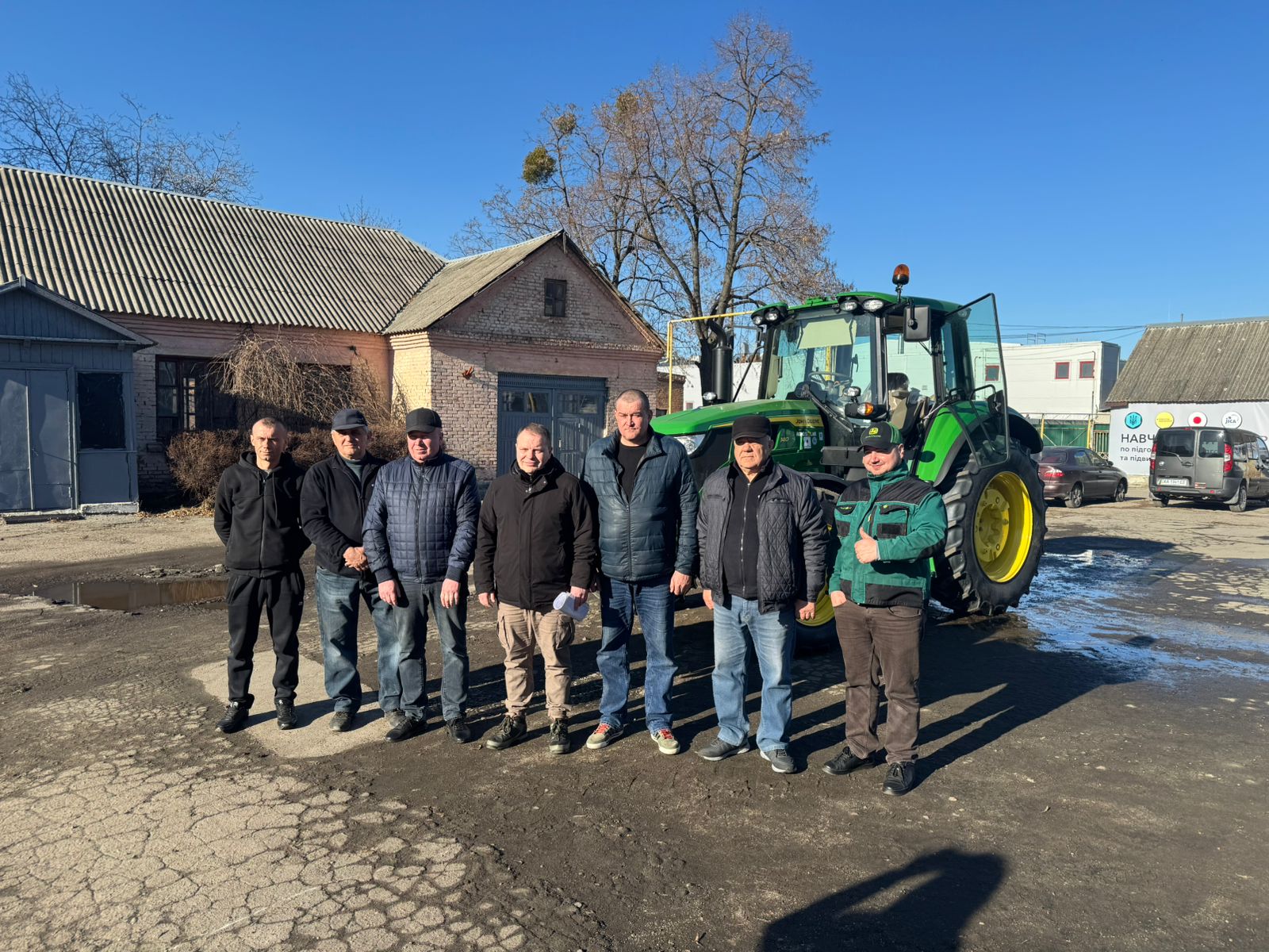 Completion of Delivery of a Tractor for the Emergency Recovery and Reconstruction Project in Ukraine (AR Lot3)