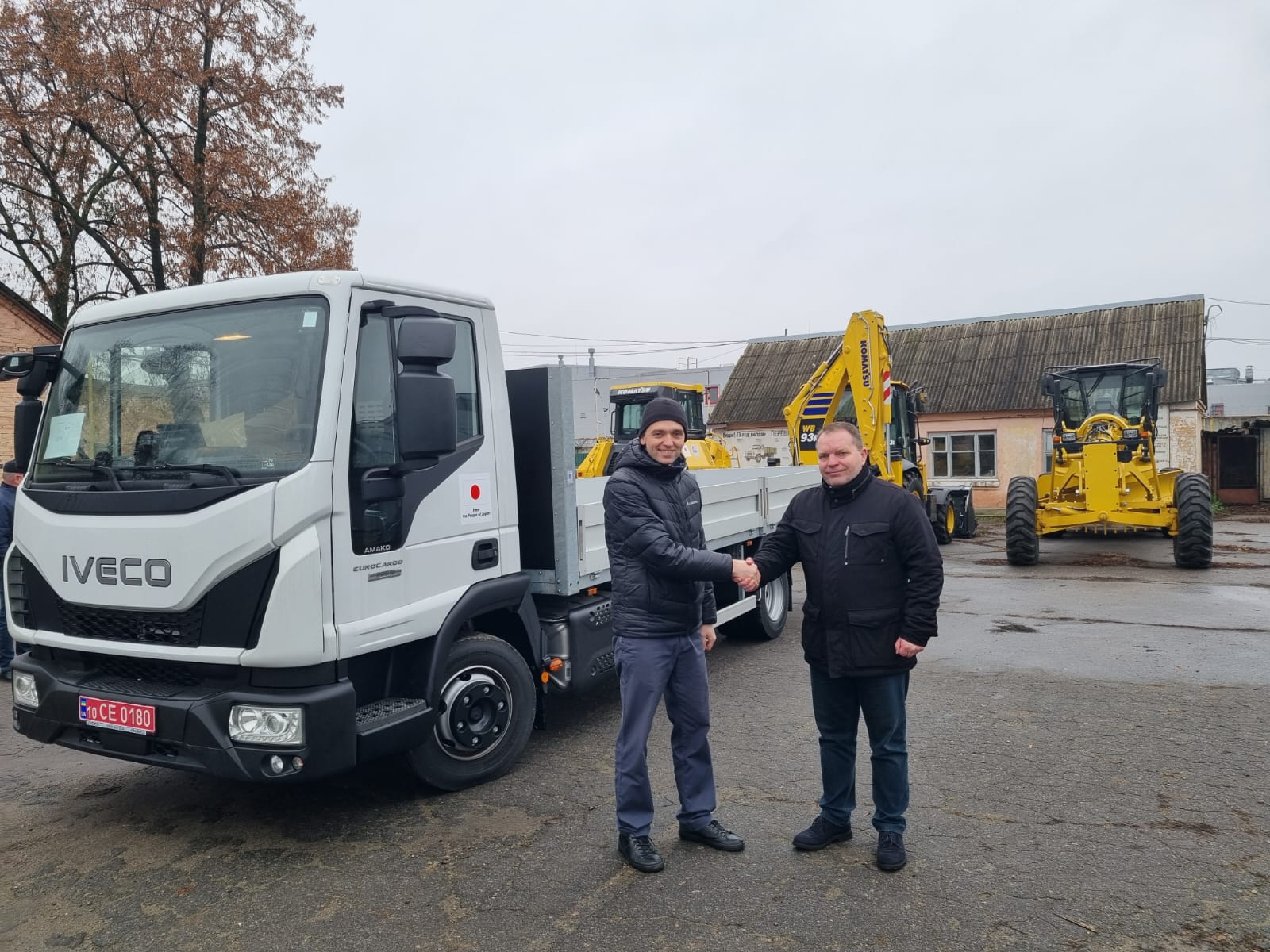 Completion of Delivery of a Truck for the Emergency Recovery and Reconstruction Project in Ukraine (AR Lot3)