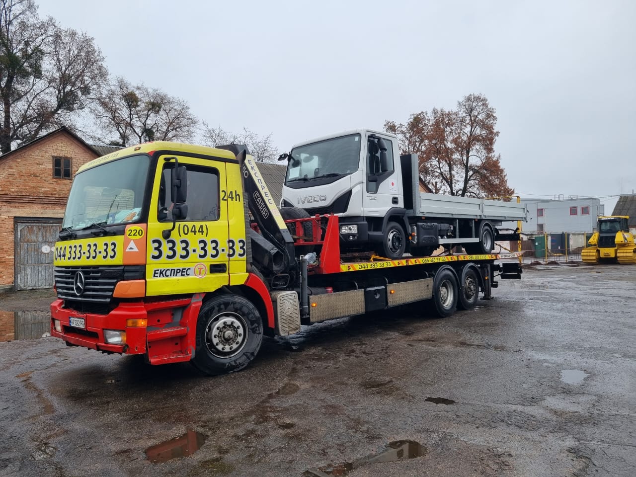 Completion of Delivery of a Truck for the Emergency Recovery and Reconstruction Project in Ukraine (AR Lot3)