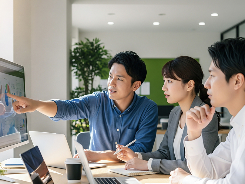 理由②粘り強さ・調整力